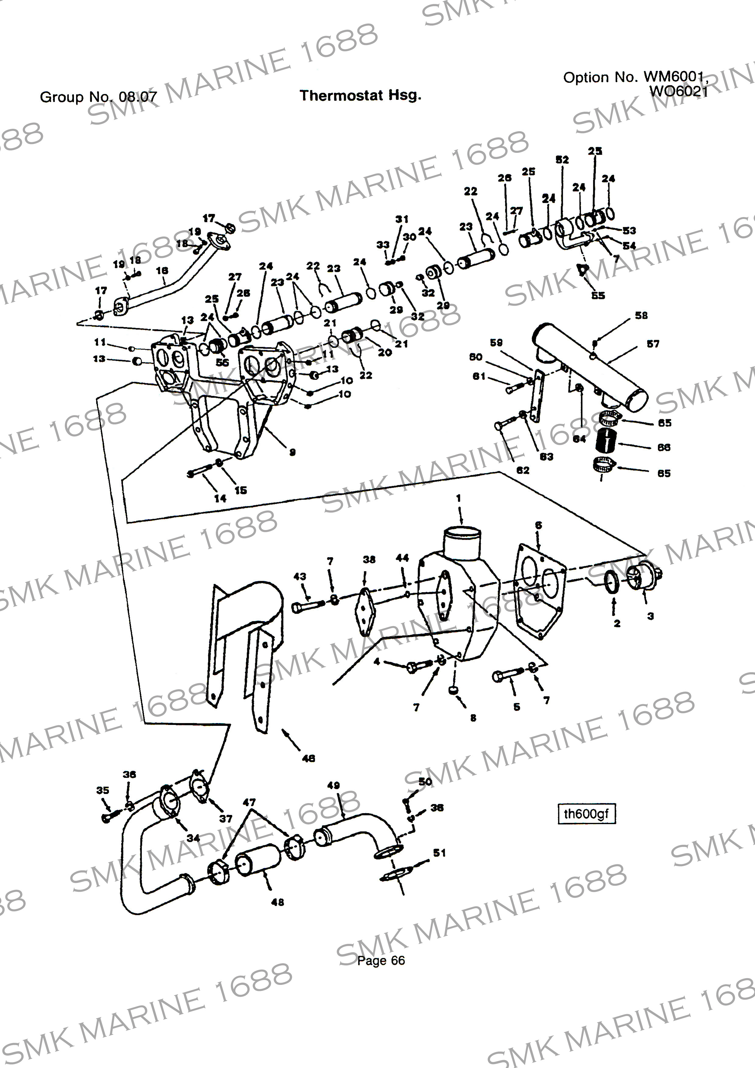 Cummins K Series 3042759 Thermostat Seal / ซีลเทอร์โมสตัท
