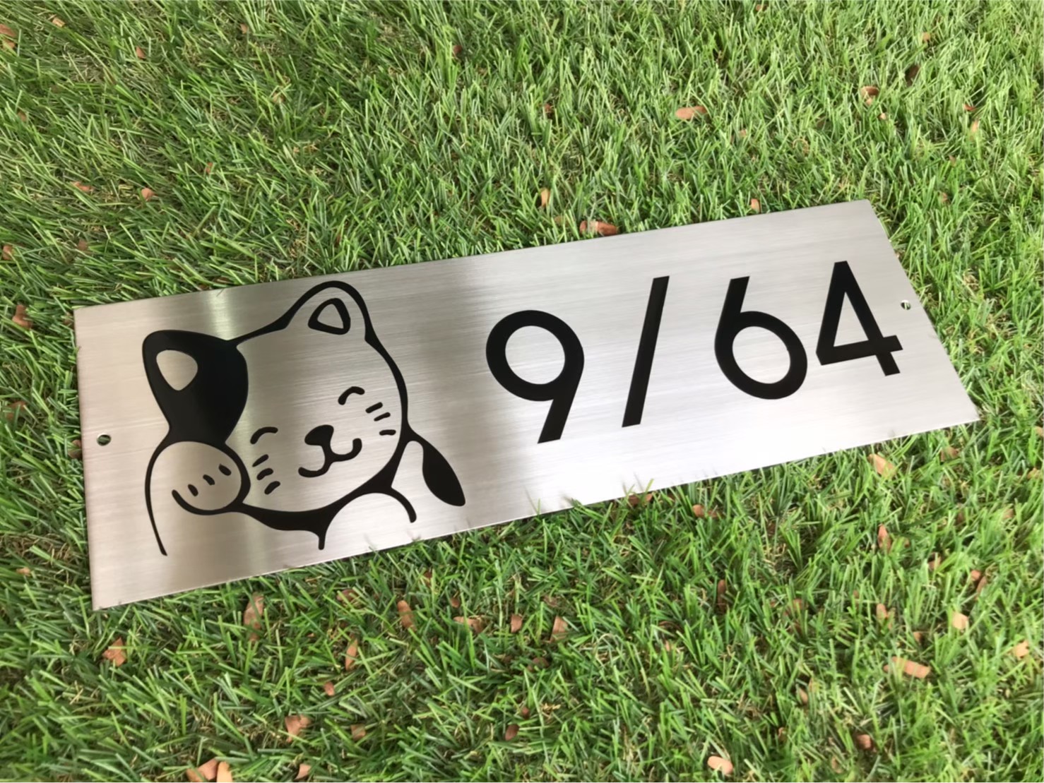 ป้ายสแตนเลสกัดกรด