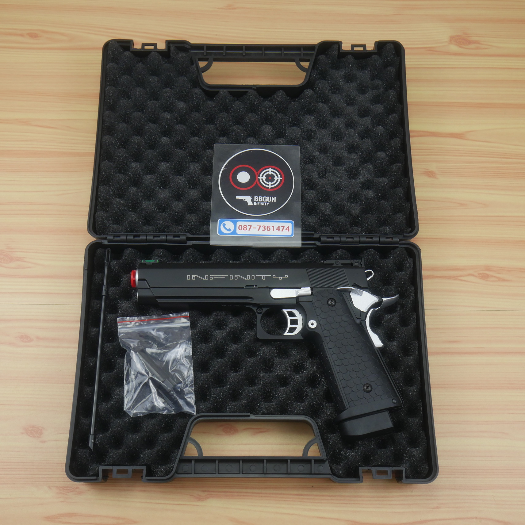 Double Bell 795-1 - Hi-Capa 5.1 Infinity Silver Custom