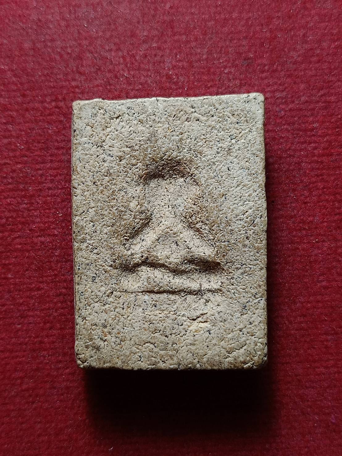 พระผงพิเศษรูปเหมือนหลวงปู่มา ญาณวโร หลังปิดตา วัดสันติวิเวก จ.ร้อยเอ็ด (SKU-09647)