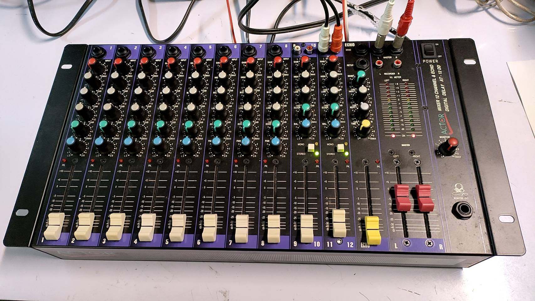 ACTOR AT-12-DD MIXER 12 CH