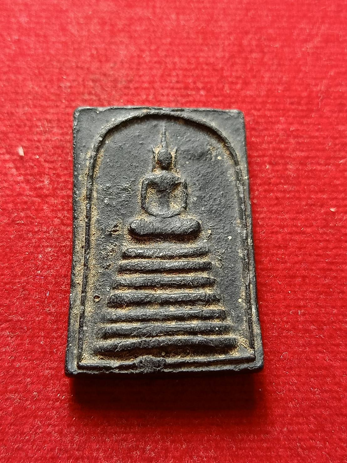 พระสมเด็จ หลวงพ่อสังวาลย์ เขมโก วัดทุ่งสามัคคีธรรม จ.สุพรรณบุรี (SKU-08808)