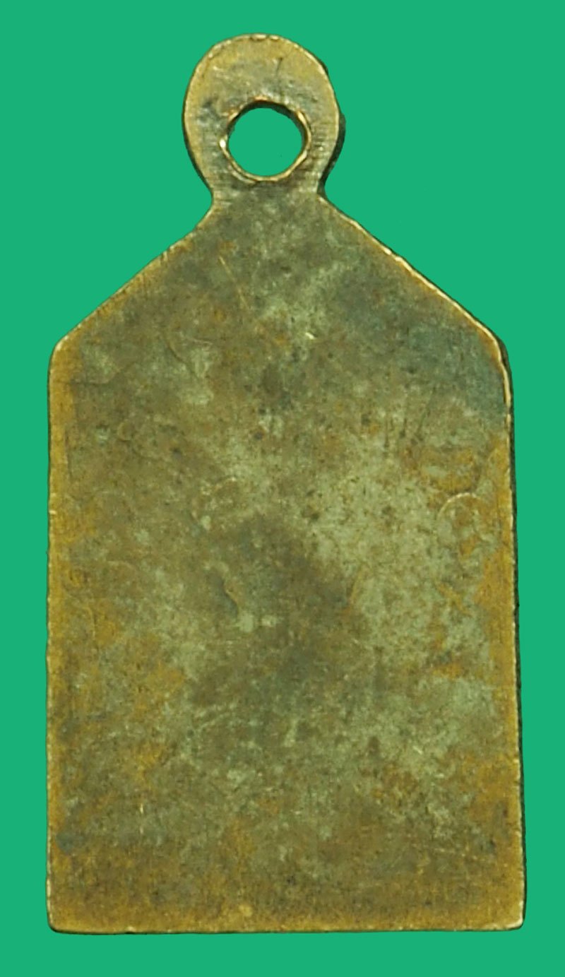 *37453 เหรียญพระประจำวันเสาร์ เนื่อทองแดงกระหลั่ยทง เก่าไม่ทราบที่ 3