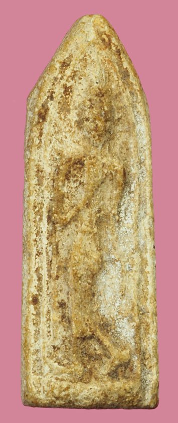 *37737 พระลีลา หลวงพ่อซวง วัดชีปะขาว สิงห์บุรี เนื้อผง (เนื้อทองเหลืองราคาเป็นแสนแล้ว)82