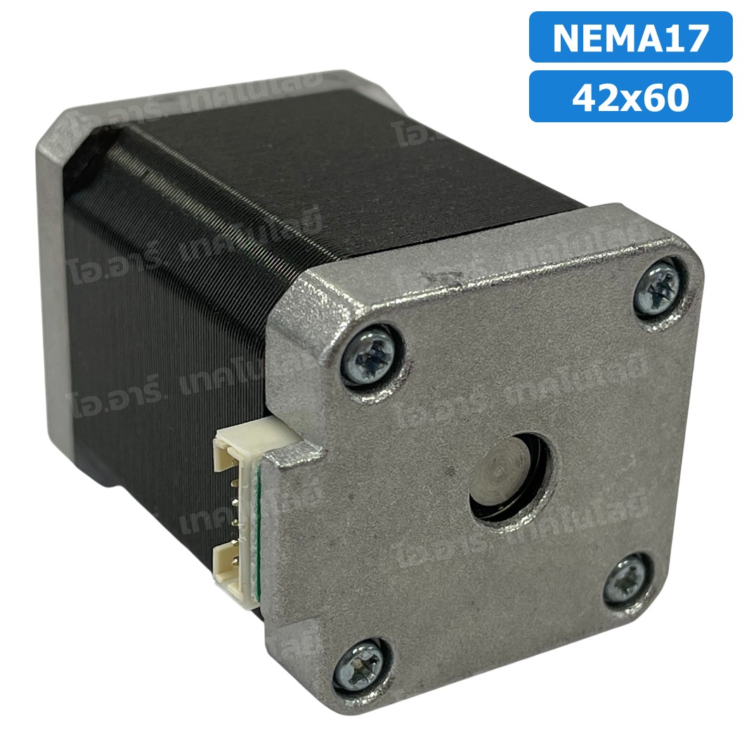 NEMA17 42x60 สเต็ปเปอร์มอเตอร์ พร้อมสาย Stepper Motor NEMA17 with cable 1000mm สเต็ปปิ้งมอเตอร์ Stepping Motor สเตปมอเตอร์ Step motor