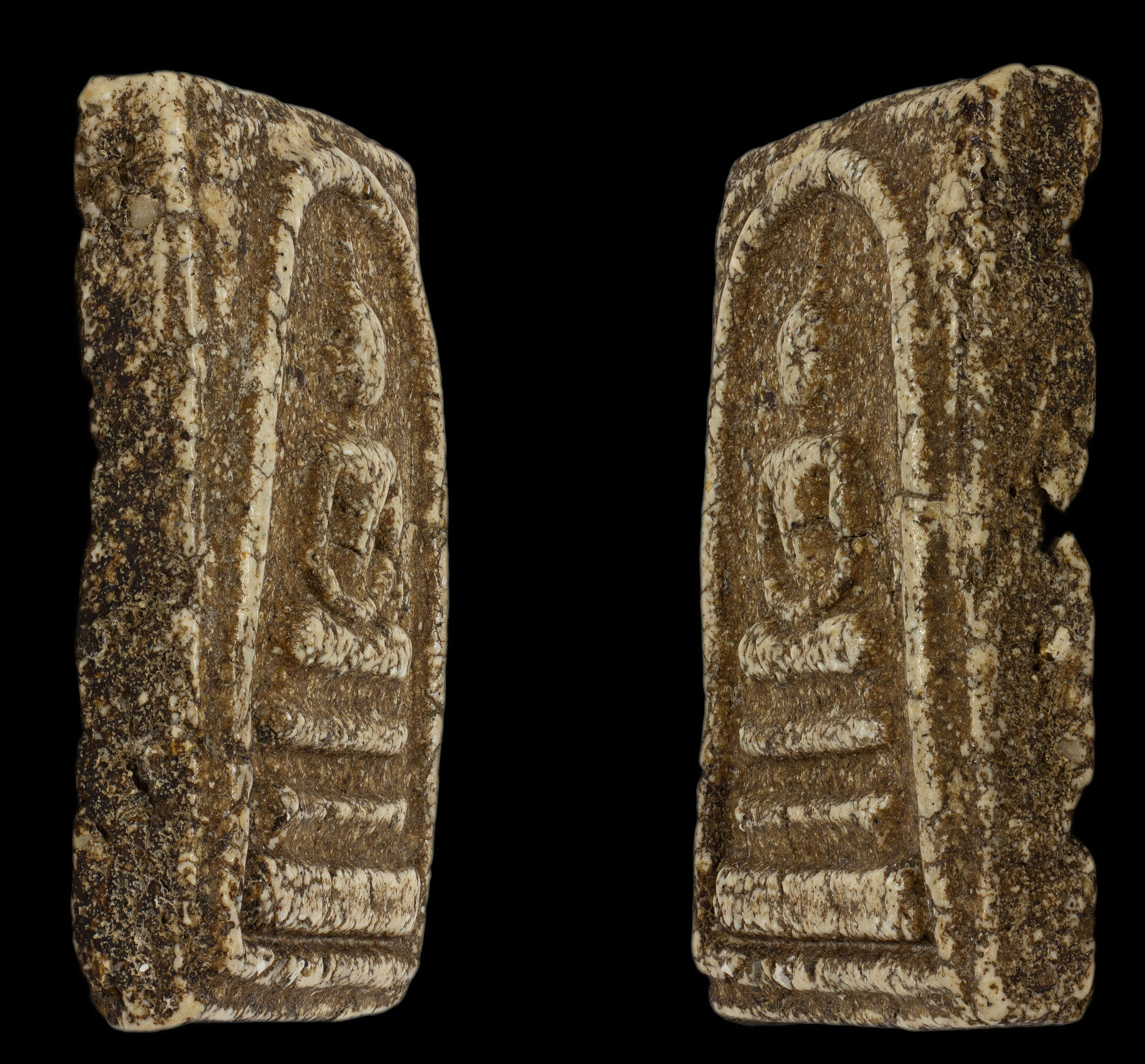 พระสมเด็จหลังกาบหมาก พิมพ์เกศบัวตูม