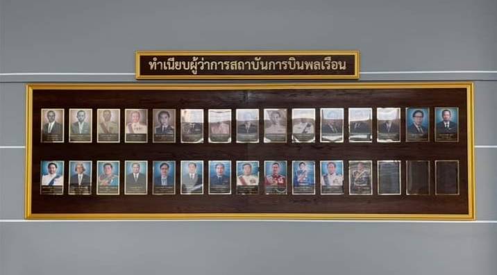 ป้ายทำเนียบ ป้ายผู้บังคับบัญชา ป้ายตำแหน่งผู้บริหาร ป้ายหน้าไม้สัก ขนาด 120x400cm.