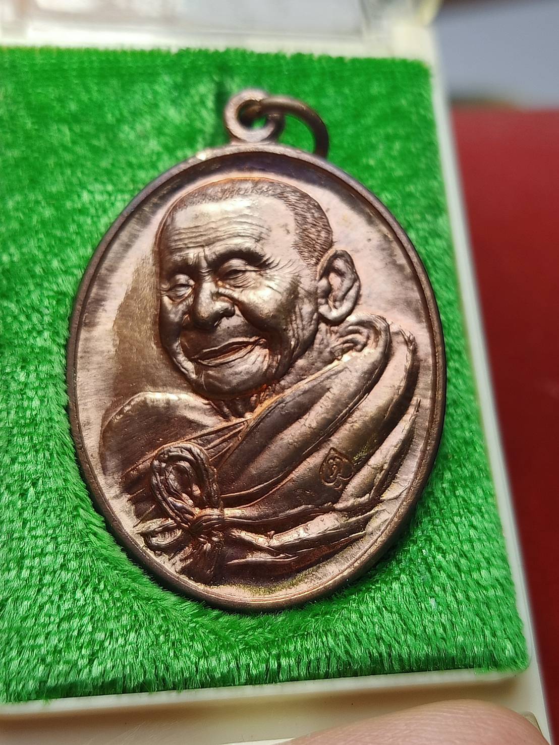 เหรียญหลวงปู่ครูบาตั๋น เมตตา 98 สำนักสงฆ์ม่อนปุ่อิน จ.เชียงใหม่ พร้อมกล่อง (SKU-12824)