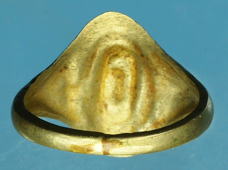 *27874 แหวนหัวนิล วัดอ่างทอง สงขลา เนื้ออัลปาก้า 75