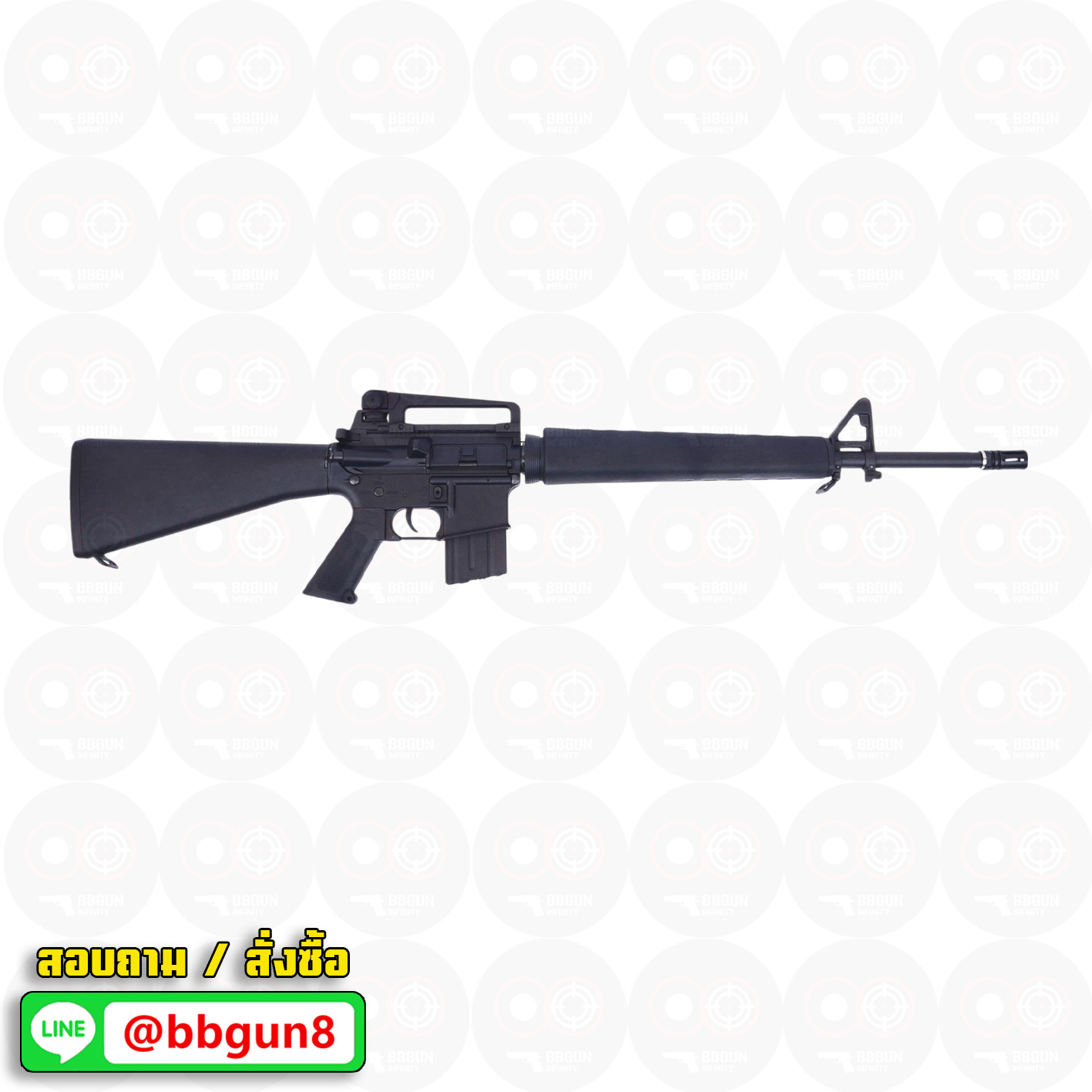บีบีกันไฟฟ้า Double Bell 085A M16A1 AEG BB GUN