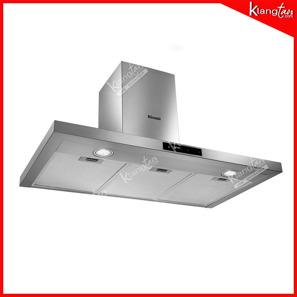 RINNAI เครื่องดูดควัน รุ่น RH-C149-SS พร้อมเตาฝัง เลือกรุ่นที่ต้องการได้ ฟรี หัวปรับเซฟตี้ รุ่น L-325S