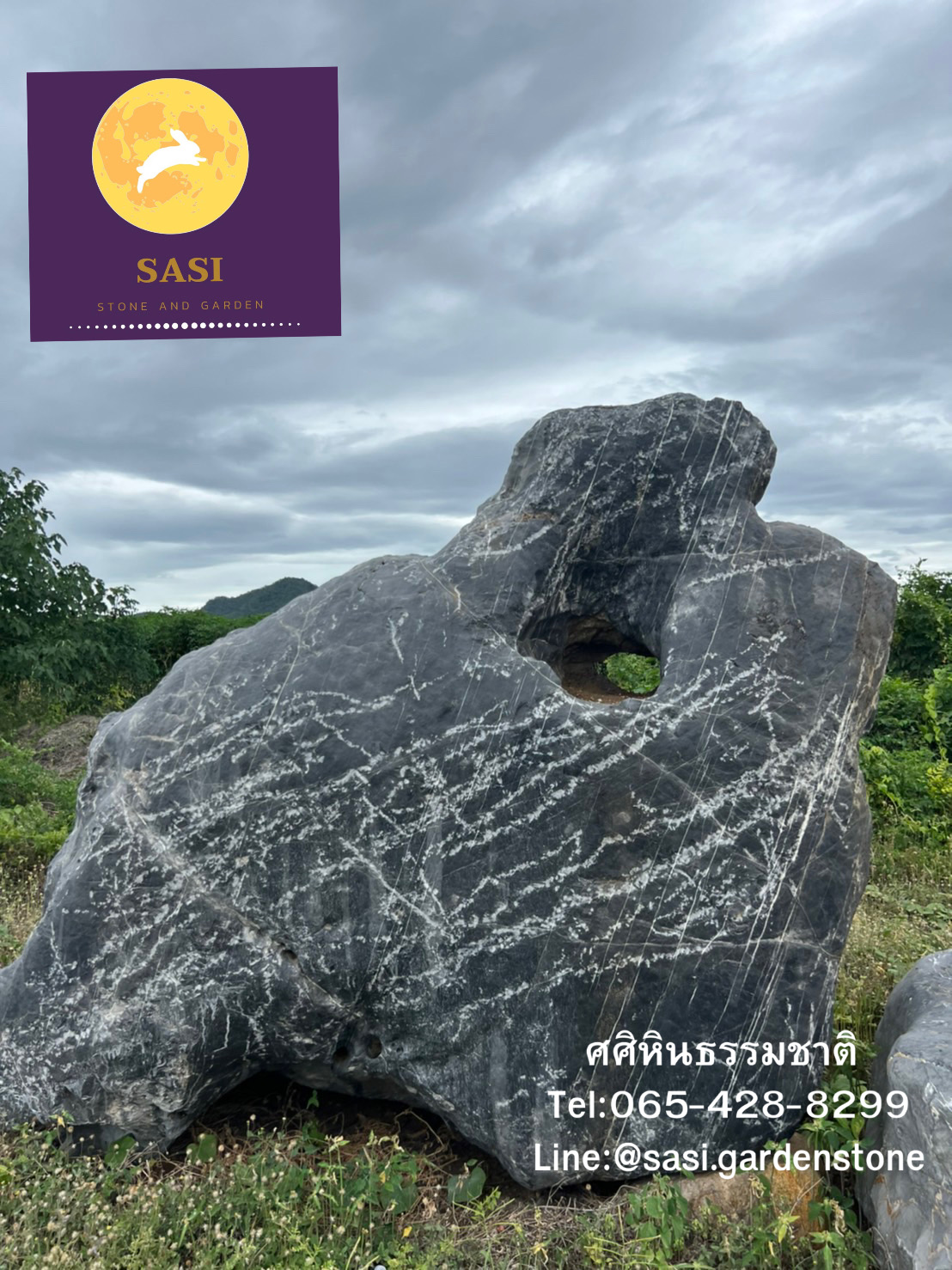 หินโชว์ธรรมชาติขนาดใหญ่