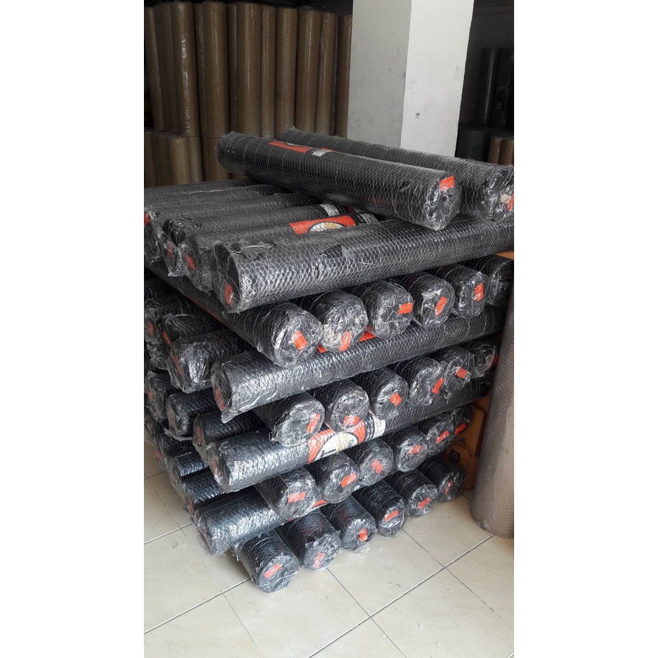 ตาข่ายลวดหกเหลี่ยม MT แดง #20 1" ตาข่ายกรงไก่ หนา แข็งแรง ทนทาน กันนก กรงไก่ รั้วกั้น กรงสัตว์ กรงสุนัข ลวดตาข่ายถัก