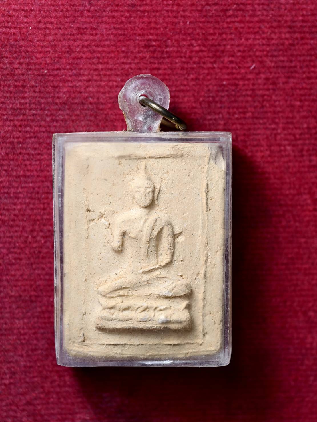 พระสมเด็จ(พุทธกวัก)เนื้อผงหลวงพ่อทาบ วัดกระบกขึ้นผึ้ง หลวงปู่ทิมวัดละหารไร่ จ.ระยองปลุกเสก (SKU-13785)