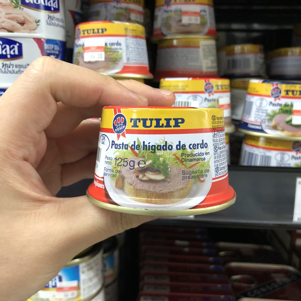 ทิวลิป ตับหมูบดผสมเห็ด 125 กรัม Tulip Liver Pate with Mushroom 125 g.
