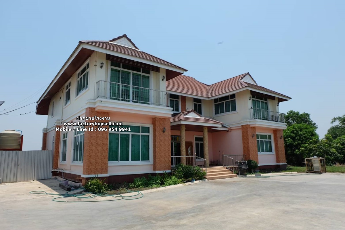 ขายโกดัง พร้อมสิ่งปลูกสร้าง 2,391 ตรม. ที่ดิน 4-3-26 ไร่ ทางหลวงแผ่นดินหมายเลข 3422 (ลาดบัวหลวง-สองพี่น้อง) ตำบล บัวปากท่า อำเภอบางเลน นครปฐม 73130