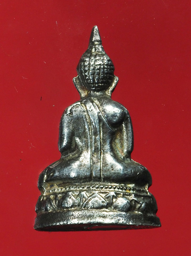 *28848 พระกริ่งพระพุทธโสธร วัดพิกุลเงิน นนทบุรี ปี 2515 เนื้อเงิน 41