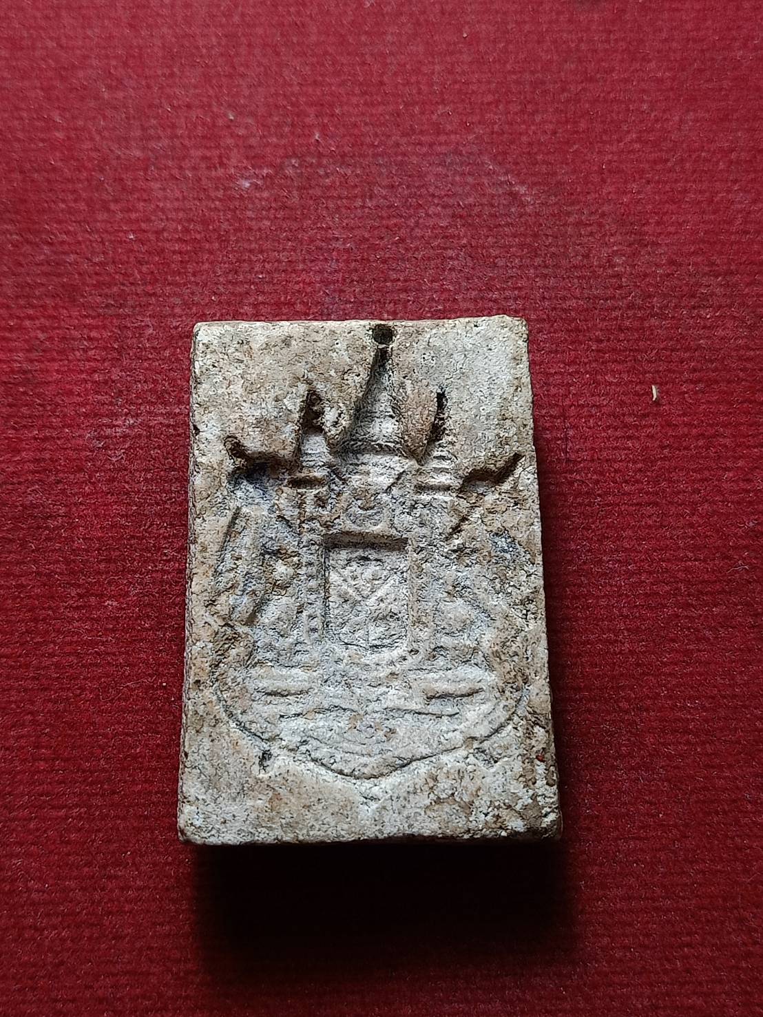 พระสมเด็จเผ่าศรียานนท์ พิมพ์ใหญ่ (หลังตราโล่ห์แผ่นดิน) (SKU-06378)