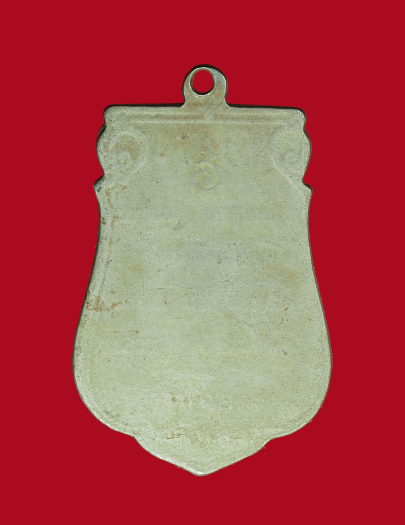 *30901 เหรียญพระพุทธลีลา 25 พุทธศตวรรษ ปี 2500 สภาพใช้ เนื้ออัลปาก้า 10