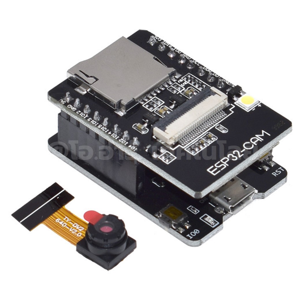 CB006 บอร์ด ESP32-CAM พร้อมกล้อง OV2640 4MB WiFi + Bluetooth Module ESP-32CAM โมดูลกล้อง