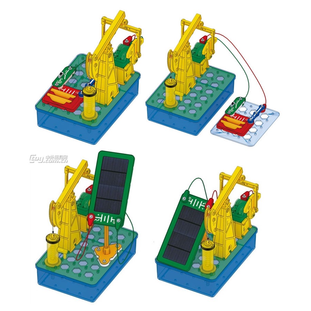 Model 5011/5012/560 ชุดเรียนรู้ ปั๊มน้ำพลังงานแสงอาทิตย์ Electronic Building Block Solar power pump ชุดวงจรไฟฟ้าพื้นฐาน โซล่าเซลล์ พลังงานน้ำ