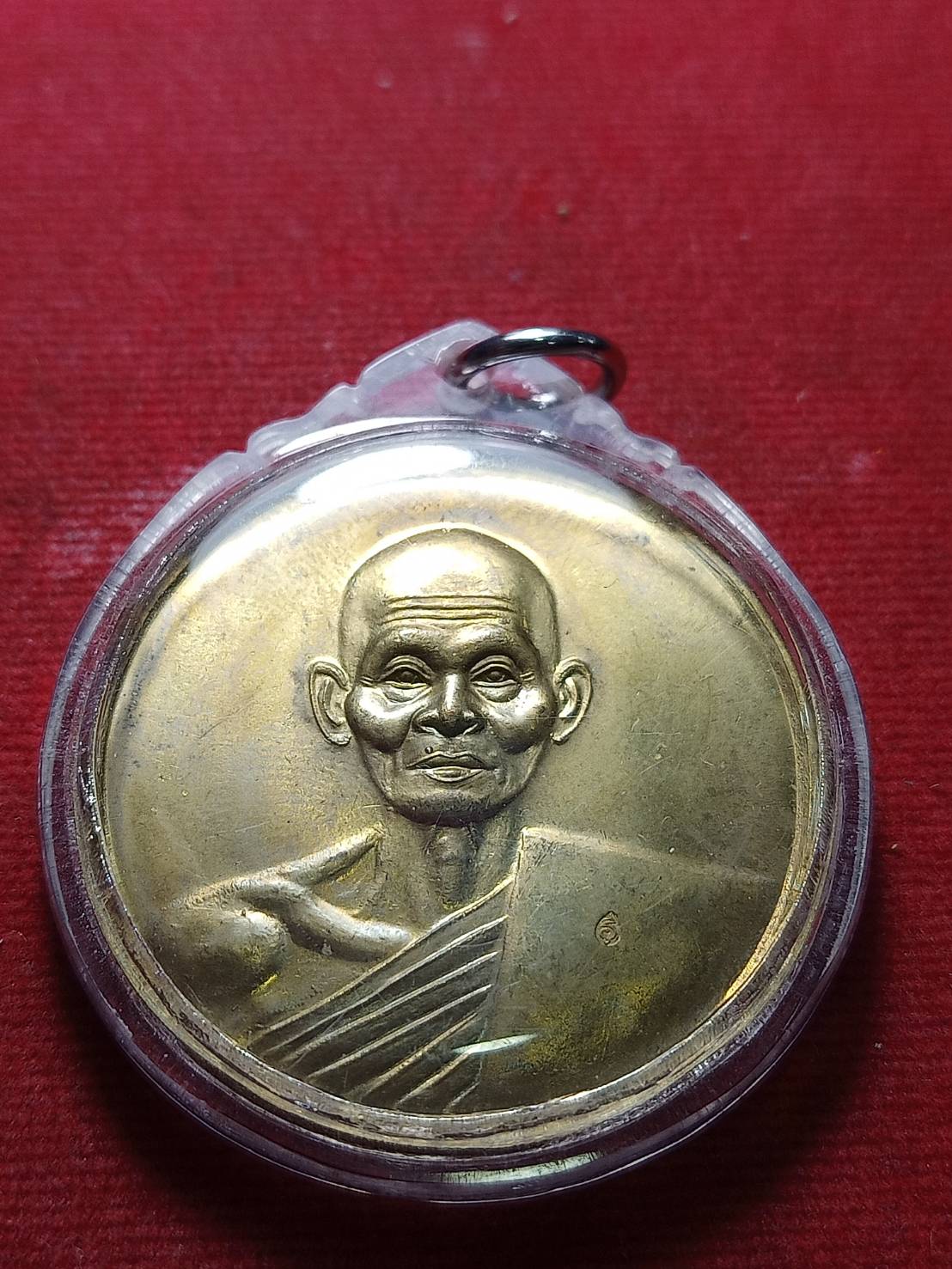 เหรียญบาตรน้ำมนต์ หลวงพ่อคำพันธ์ วัดธาตุมหาชัย จ.นครพนม ปี 2536 (SKU-11073)