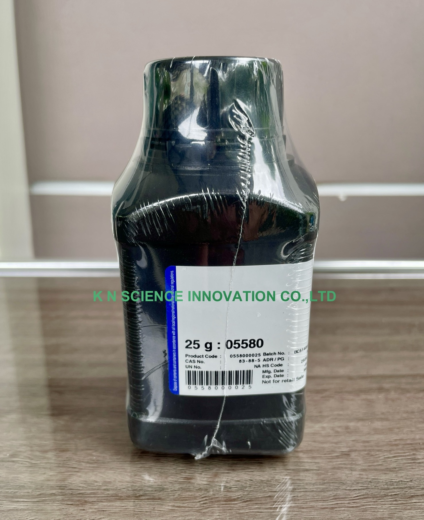 Riboflavin (Vitamin B2), For biochemistry , 25 g ,Loba 0558000025