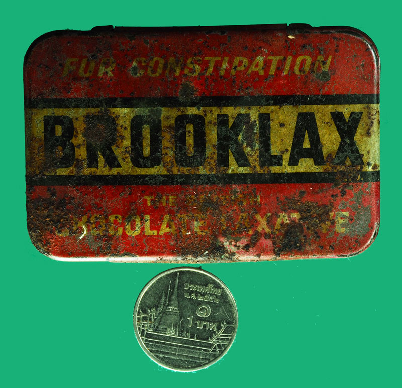 *33315 ตลับบุคส์แล็ก กล่องเล็ก จะหายากกว่ากล่องใหญ่ ยุค พ.ศ. 24XX ฝาปิดเปิดสมบูรณ์ไม่เสีย 17