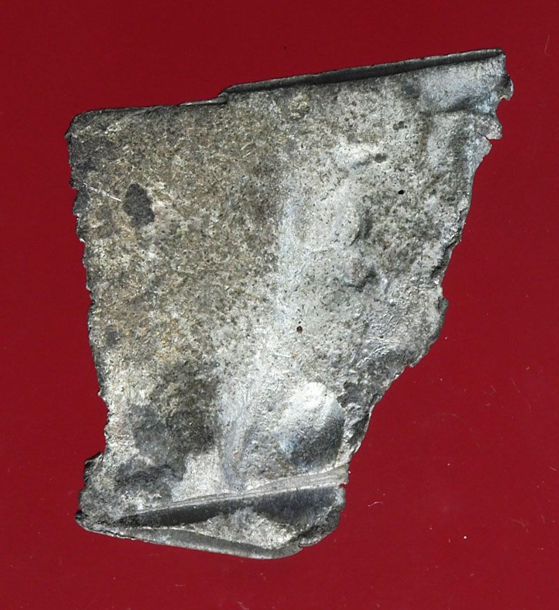 *28571 พระแผง 21 ตัดเดี่ยว กรุวัดราชบูรณะ อยุธยา เนื้อชินเงิน 13