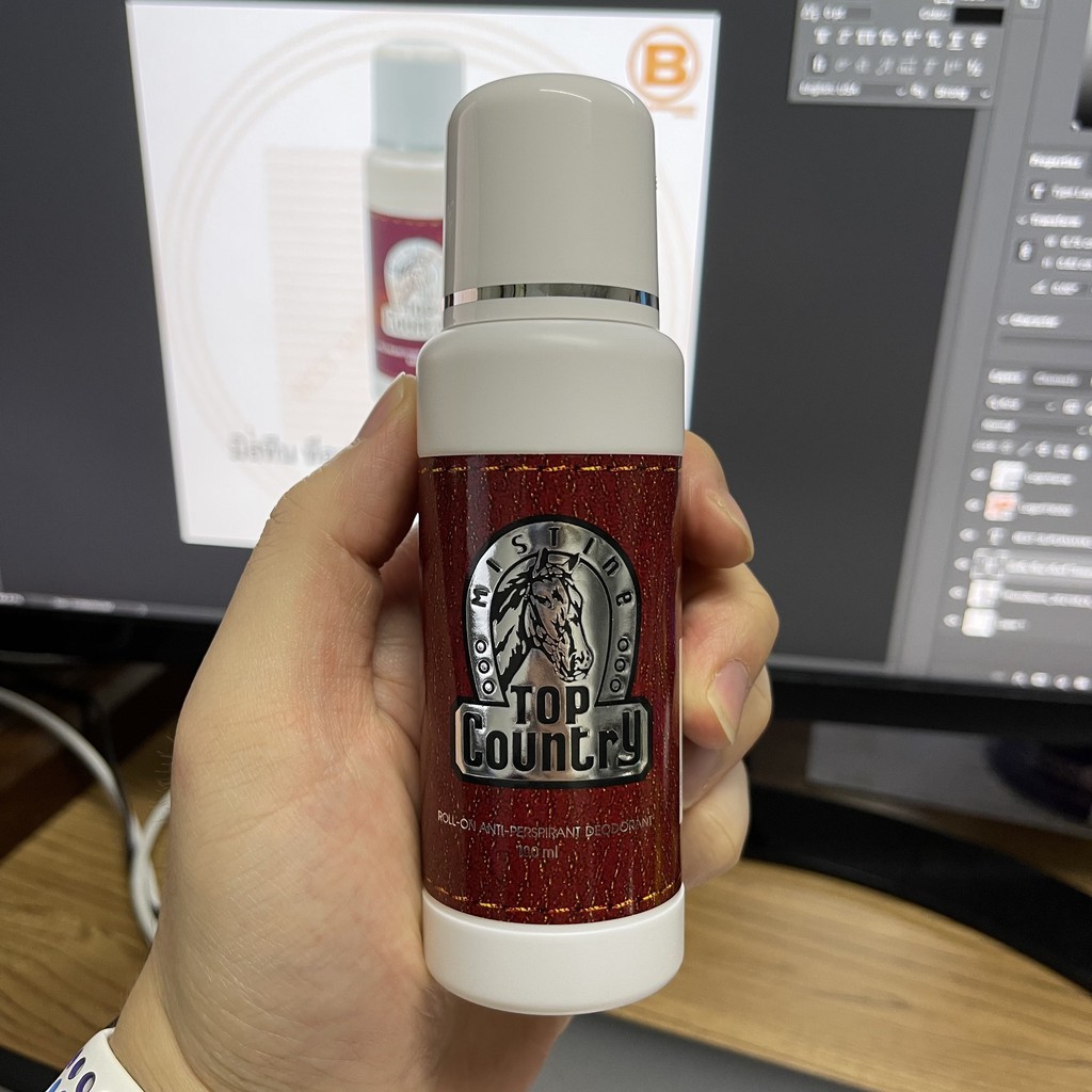 มิสทีน ท็อป คันทรี่ โรลออน 100 มล. Mistine Top Country Roll On 100 ml.