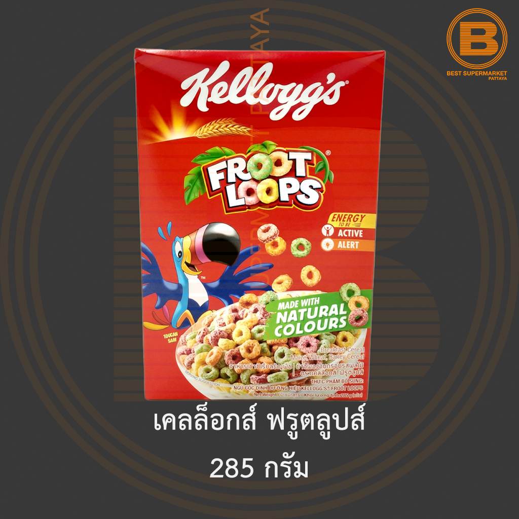 เคลล็อกส์ ฟรูตลูปส์ 285 กรัม Kellogg's Froot Loops 285 g.