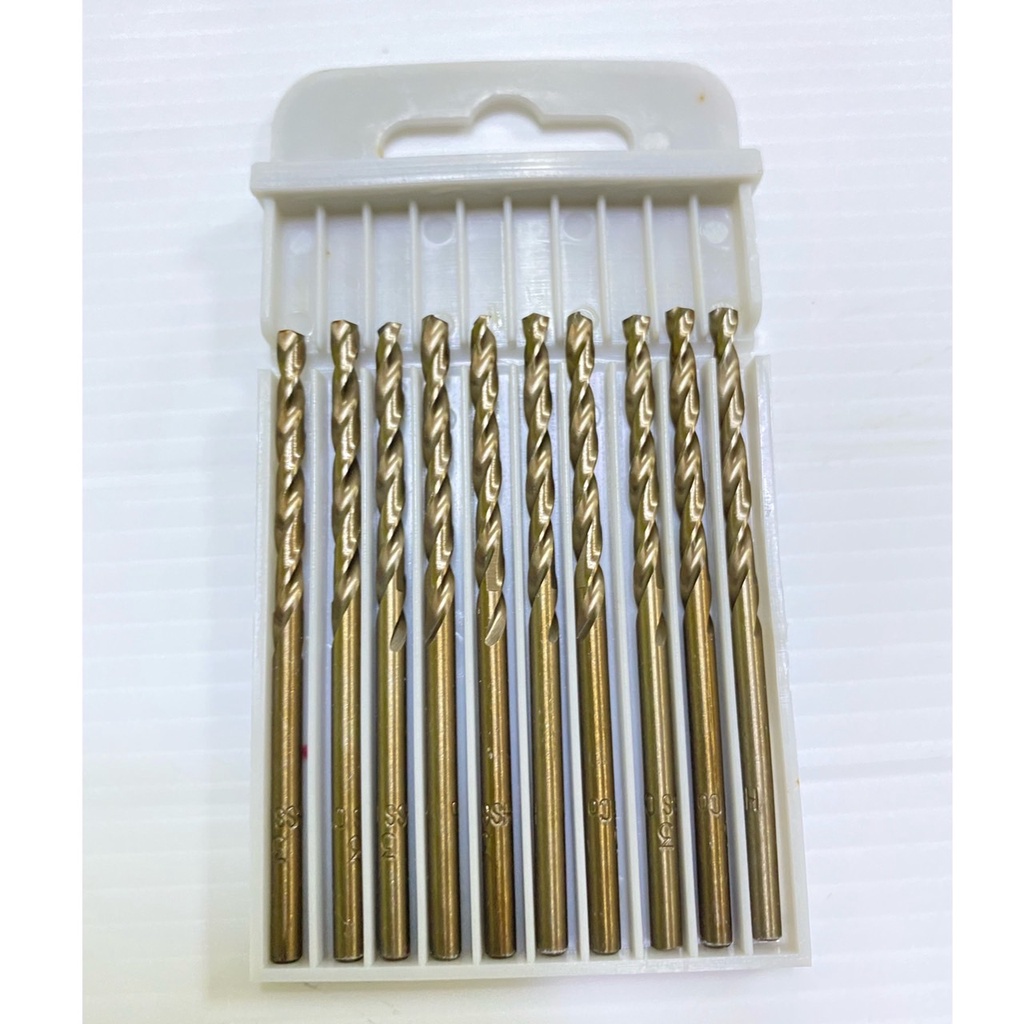 ดอกสว่านเกรดสูงCOBOLT M35 สีทอง ขนาด 3.0 มม. (ราคารวมแวท) สามารถเจาะสแตนเลส ขายส่งราคาถูก!! {รหัสสินค้า1300220701}