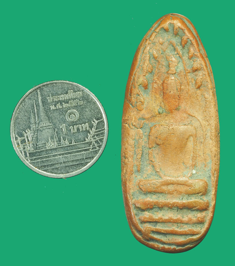 ขายแล้ว*35593 พระขุนแผน แตงกวาผ่า เนื้ือดินไม่ทราบที่และปีสร้าง 9