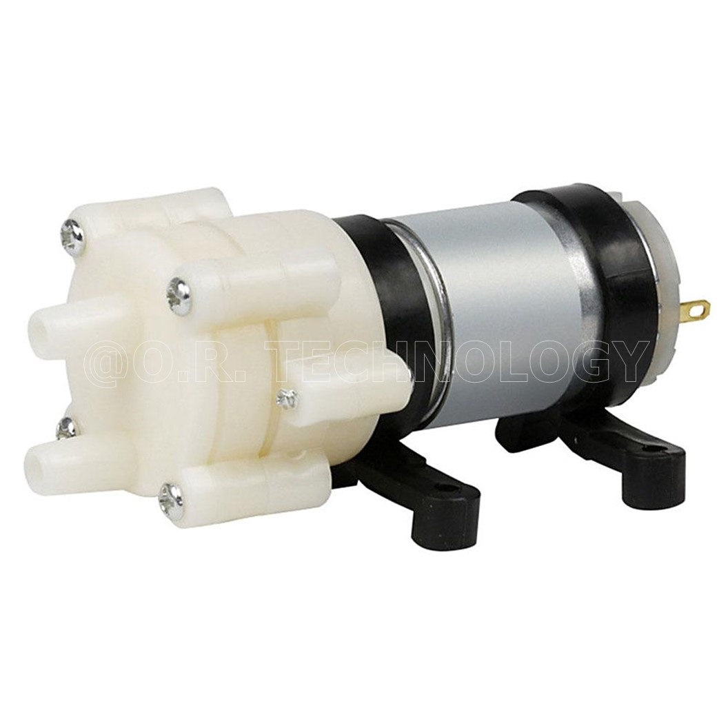 (1ชิ้น) AC152 ปั้มน้ำ MINI Aquarium water Pump R385 6-12VDC