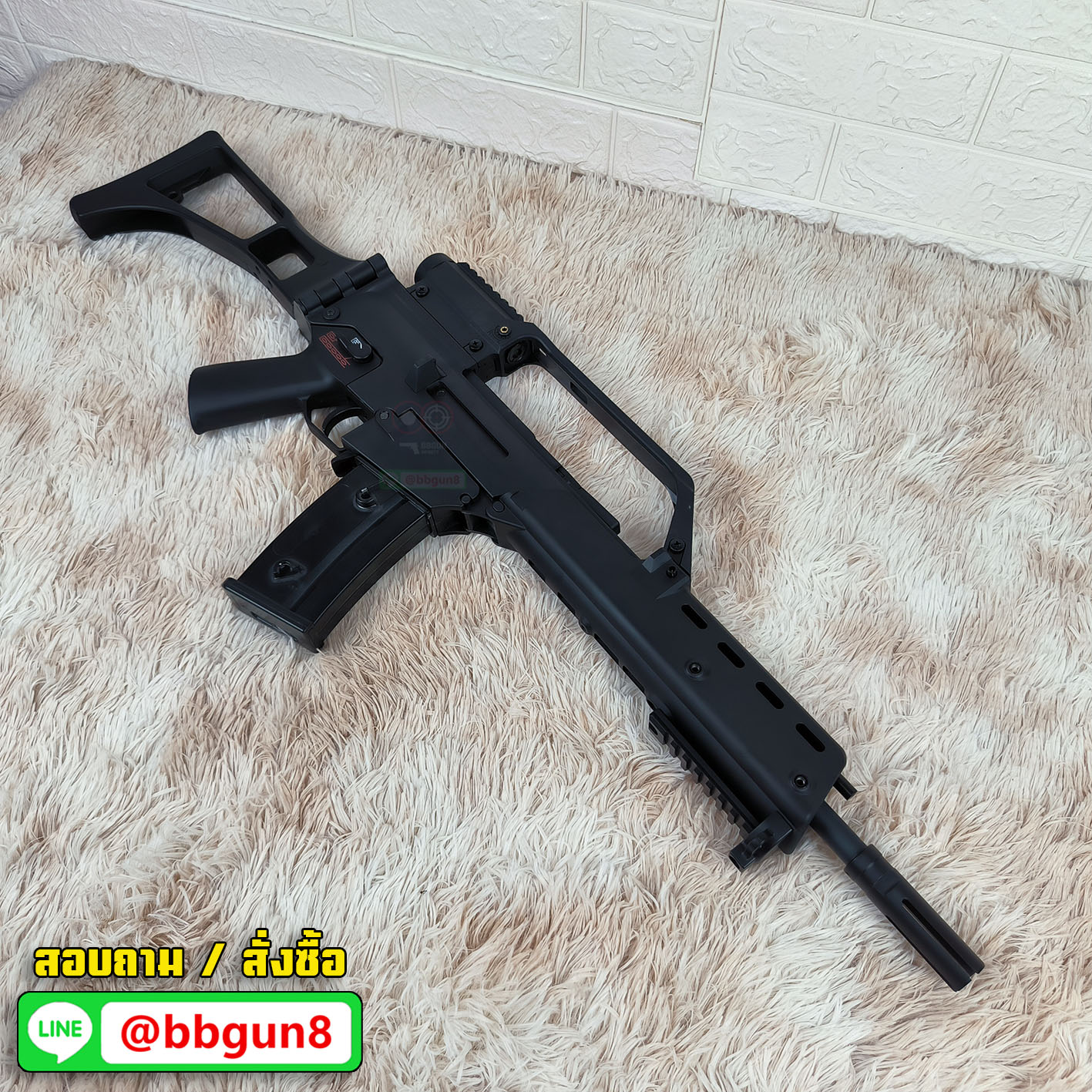 บีบีกันไฟฟ้า G36K Scope 3x - Golden Eagle 6683 (แถมแบตเตอรี่ เครื่องชาร์จ ลูกกระสุนพร้อมเล่น)