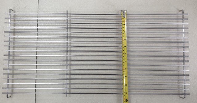 เมืองนนท์แก๊ส ตะแกรง วางบนเตาปิ้ง ของ BIG SUN รุ่น BBQ-936, BBQ-936XL ขนาด 63 x 31 ซม. วัดจากขอบนอกสุด