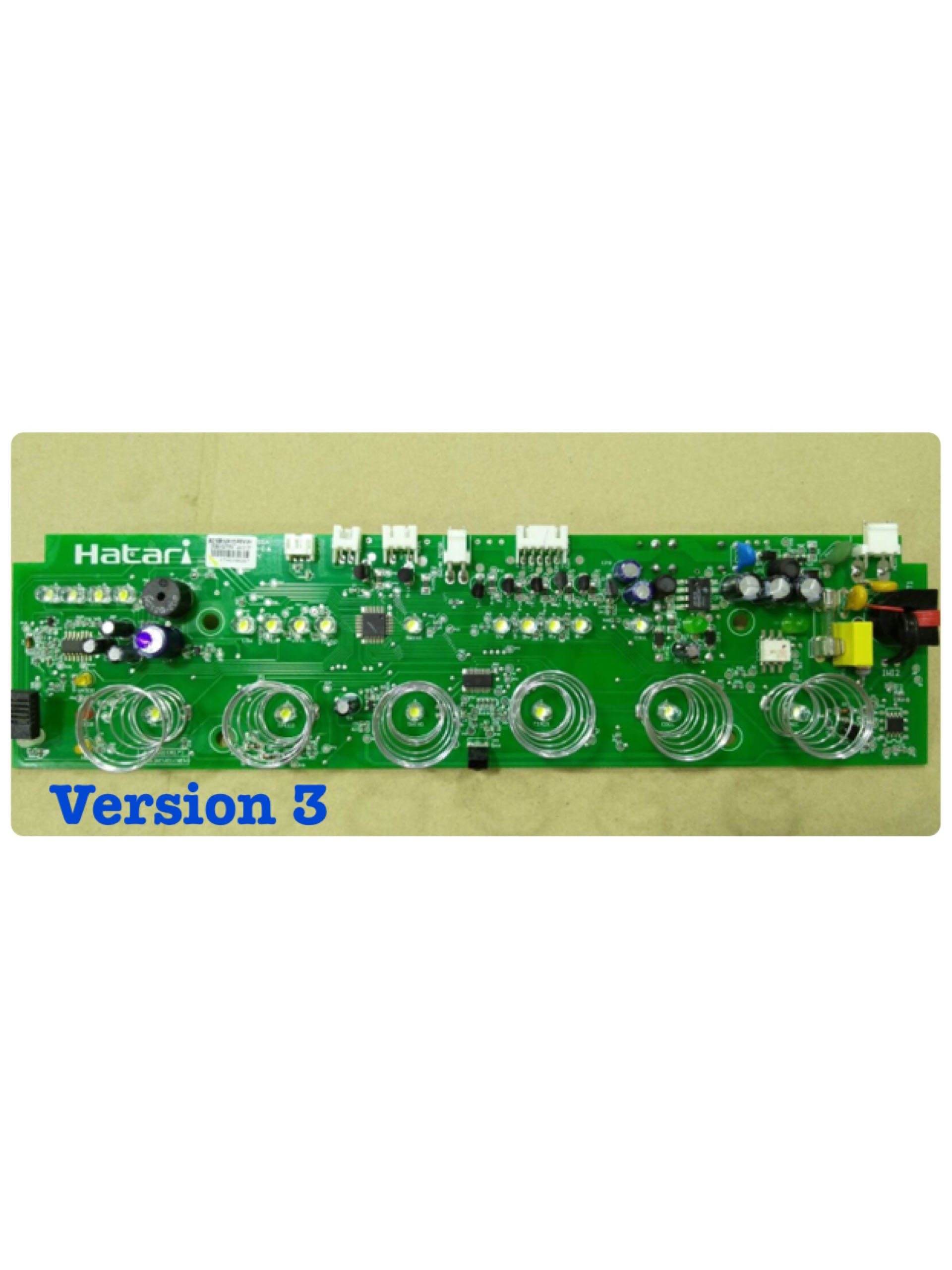 แผงวงจรพัดลมไอเย็น HATARI HT-AC10R1 version 3 ( สามารถใช้แทน version 2 ได้ ) ( ของแท้จาก บริษัท )