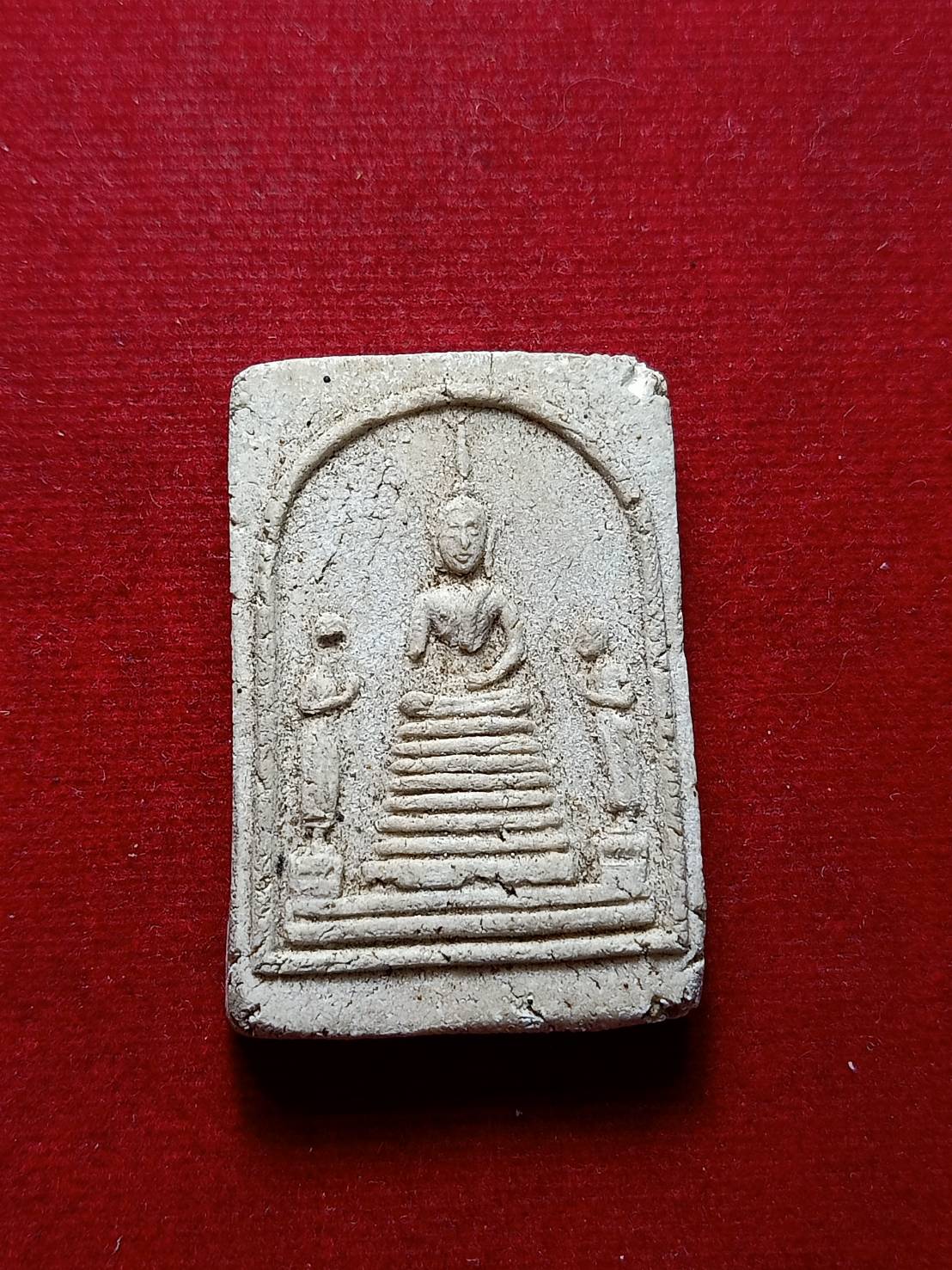 สมเด็จหลวงพ่อนอ วัดกลางท่าเรือ จ.อยุธยา ปี 2513 (SKU-08230)