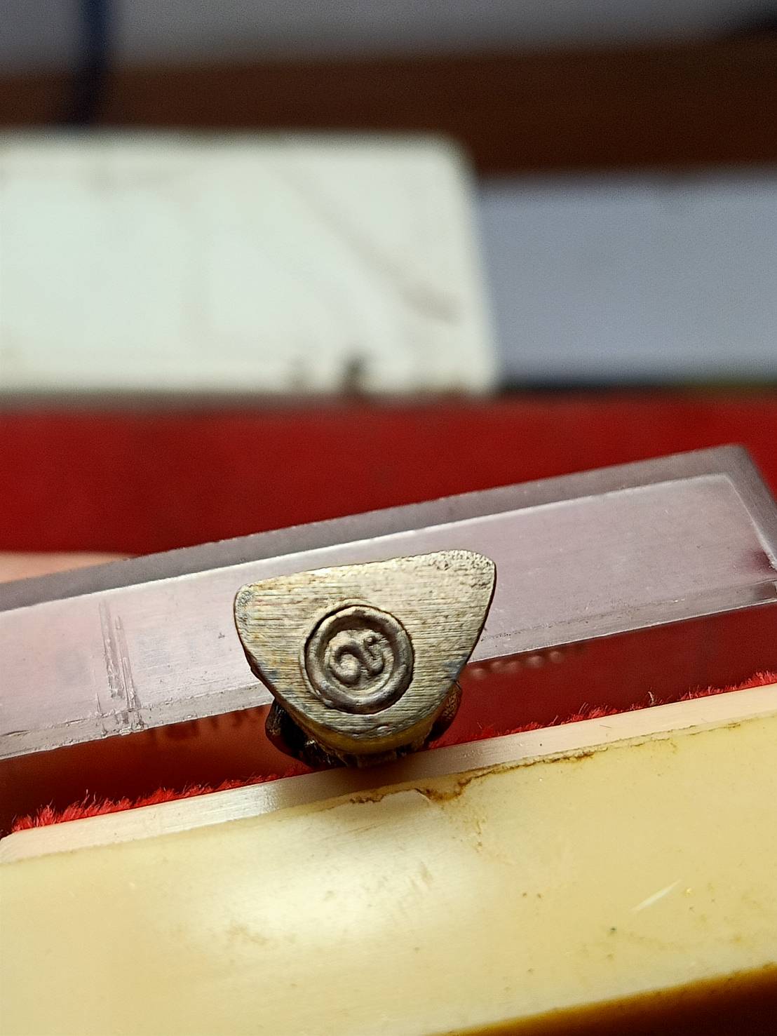 รูปหล่อหลวงพ่อขวัญ ปวโร วัดเทพสิทธิการาม จ.พิจิตร พร้อมกล่อง (SKU-12500)