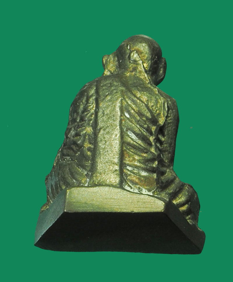 *31878 พระรูปหล่อโบราณ เนื้อทองเหลือง ไม่ทราบที่และปีสร้าง 8