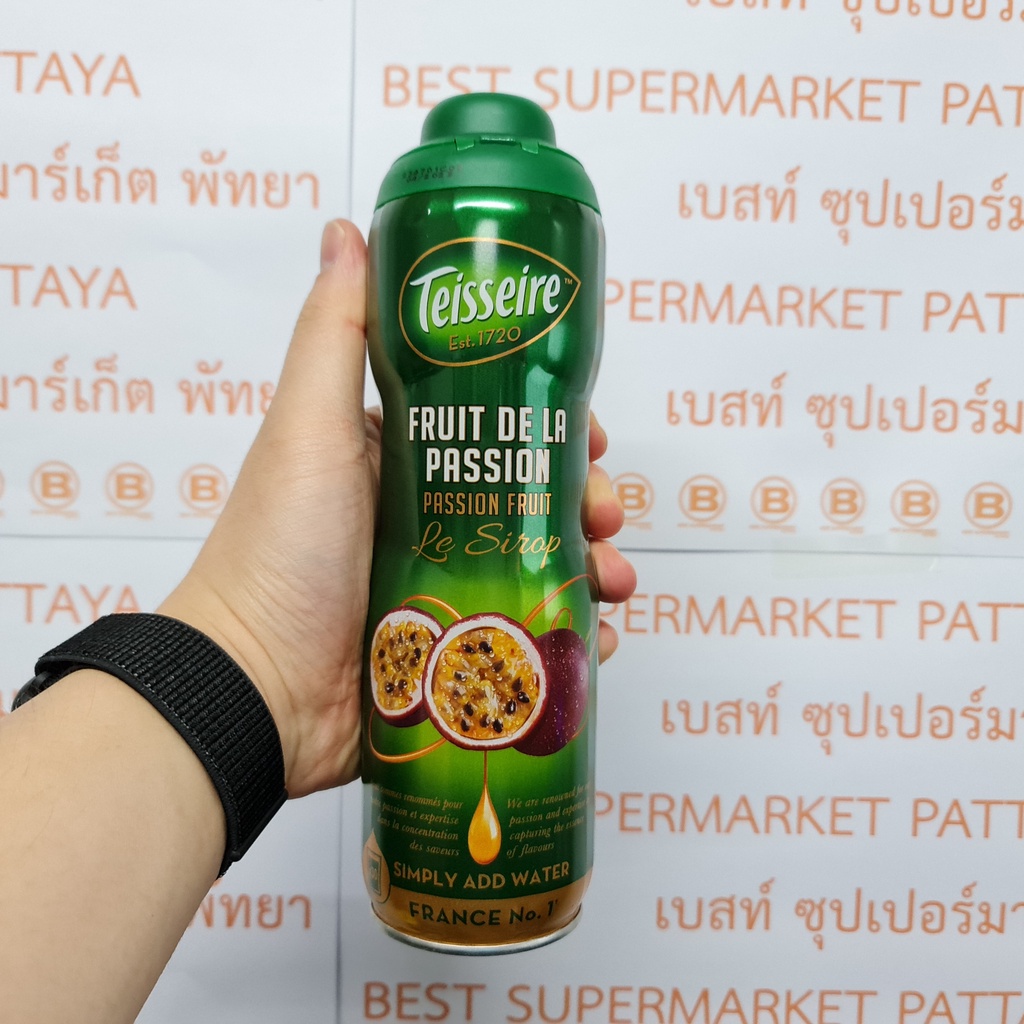 เตสแซร์ น้ำหวานเข้มข้น 600 มล. Teisseire Syrup 600 ml.