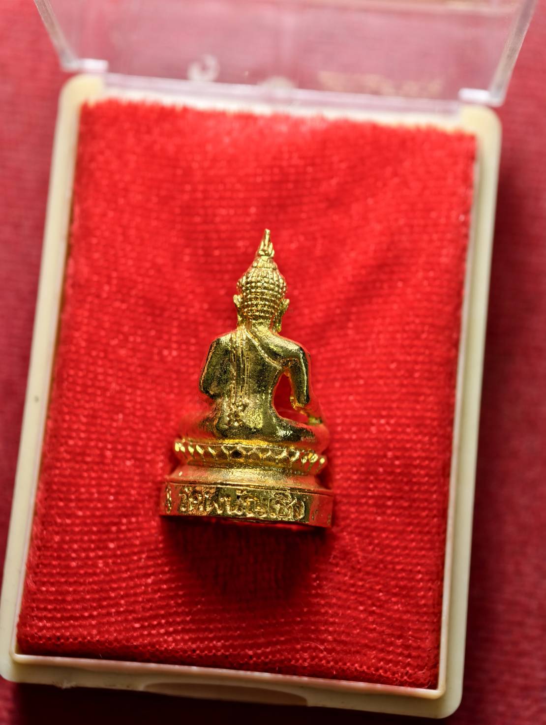 รูปหล่อหลวงพ่อโต วัดพนัญเชิง จ.อยุธยา พร้อมกล่อง (SKU-13377)