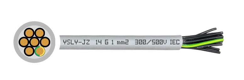 YSLY JZ/OZ 300V-500V Multicore flexible power cable "CS DELTA" สอบถาม