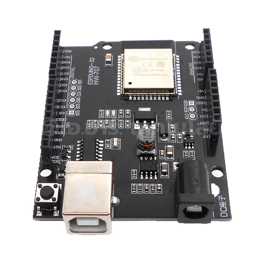 CB201 บอร์ด ESPDUINO-32 UNO ESP-32 WIFI Bluetooth Board (Arduino + ESP32)