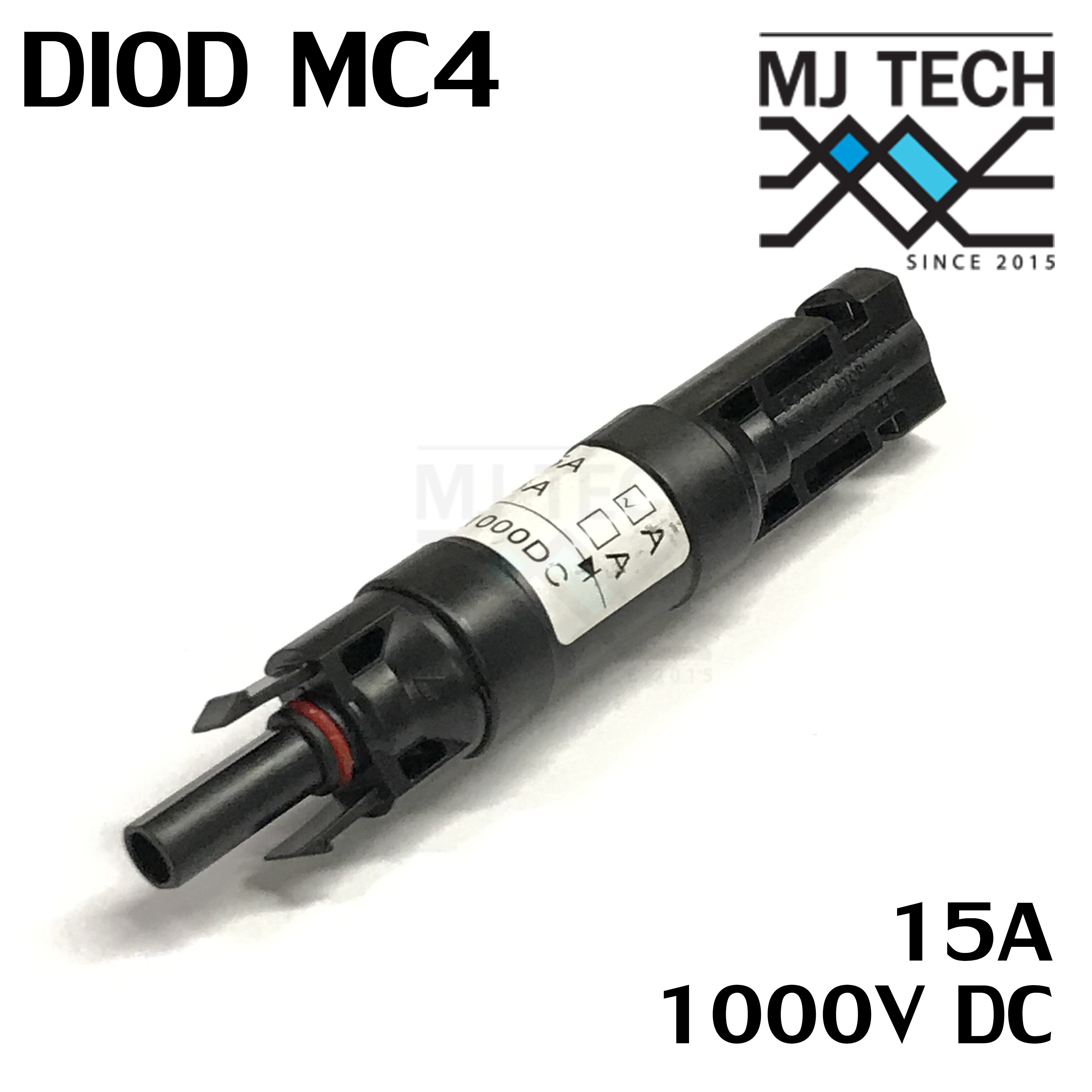 ไดโอด MC4-Diode สำหรับการต่อขนาน 1000V DC รุ่น MC4-Diode 15A