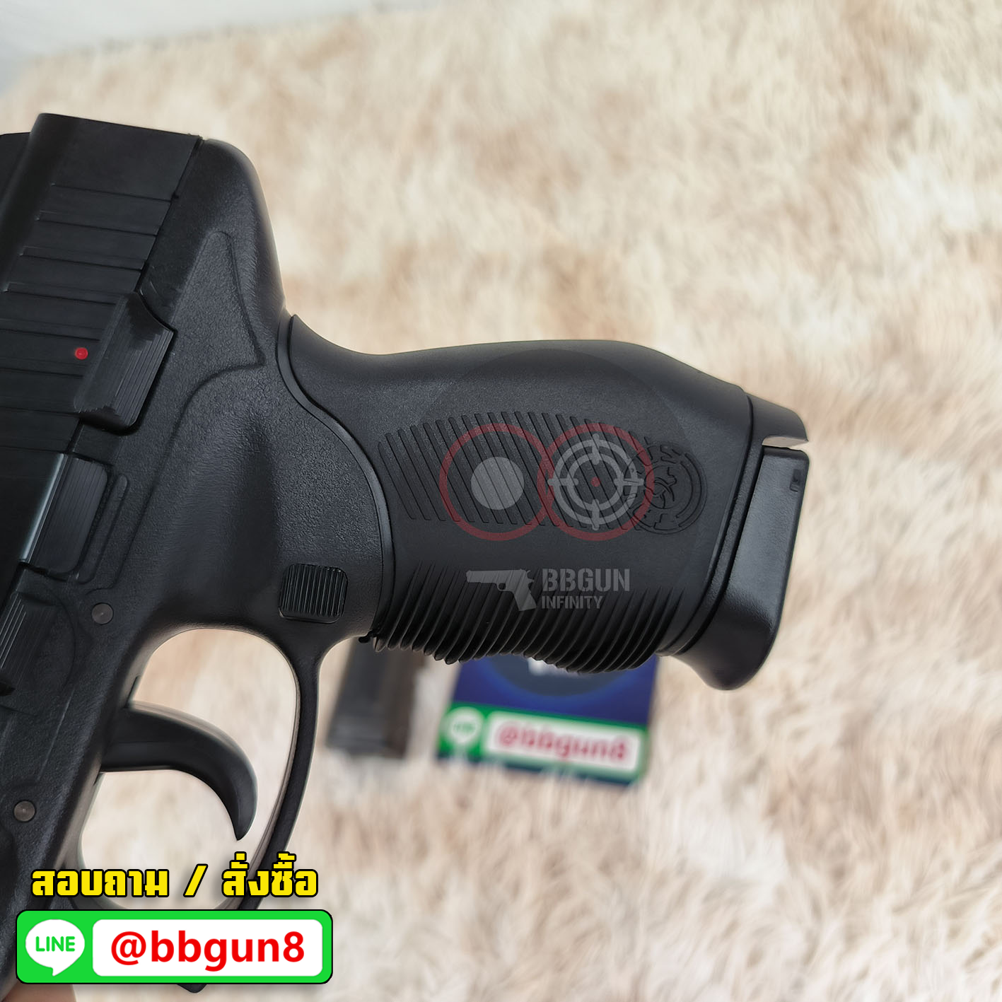 KWC Taurus PT24/7 (DX Edition) Spring Powered Pistol ปืนอัดลมสปริง ชักยิงทีละนัด งานไต้หวันคุณภาพสูง (รุ่นพิเศษ Full-Marking)