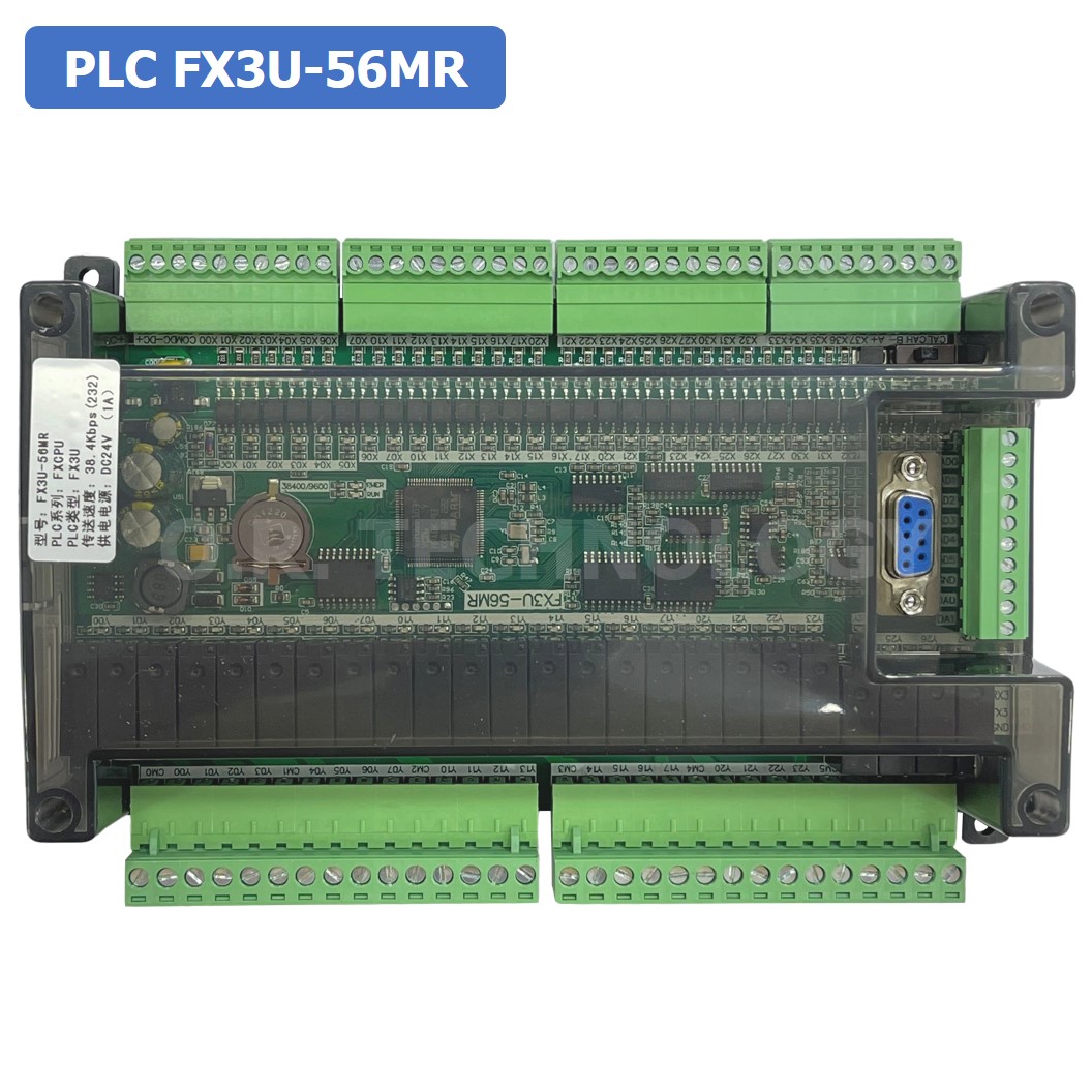 (1ชิ้น) PLC BOARD FX3U-56MR บอร์ดควบคุมอุตสาหกรรม