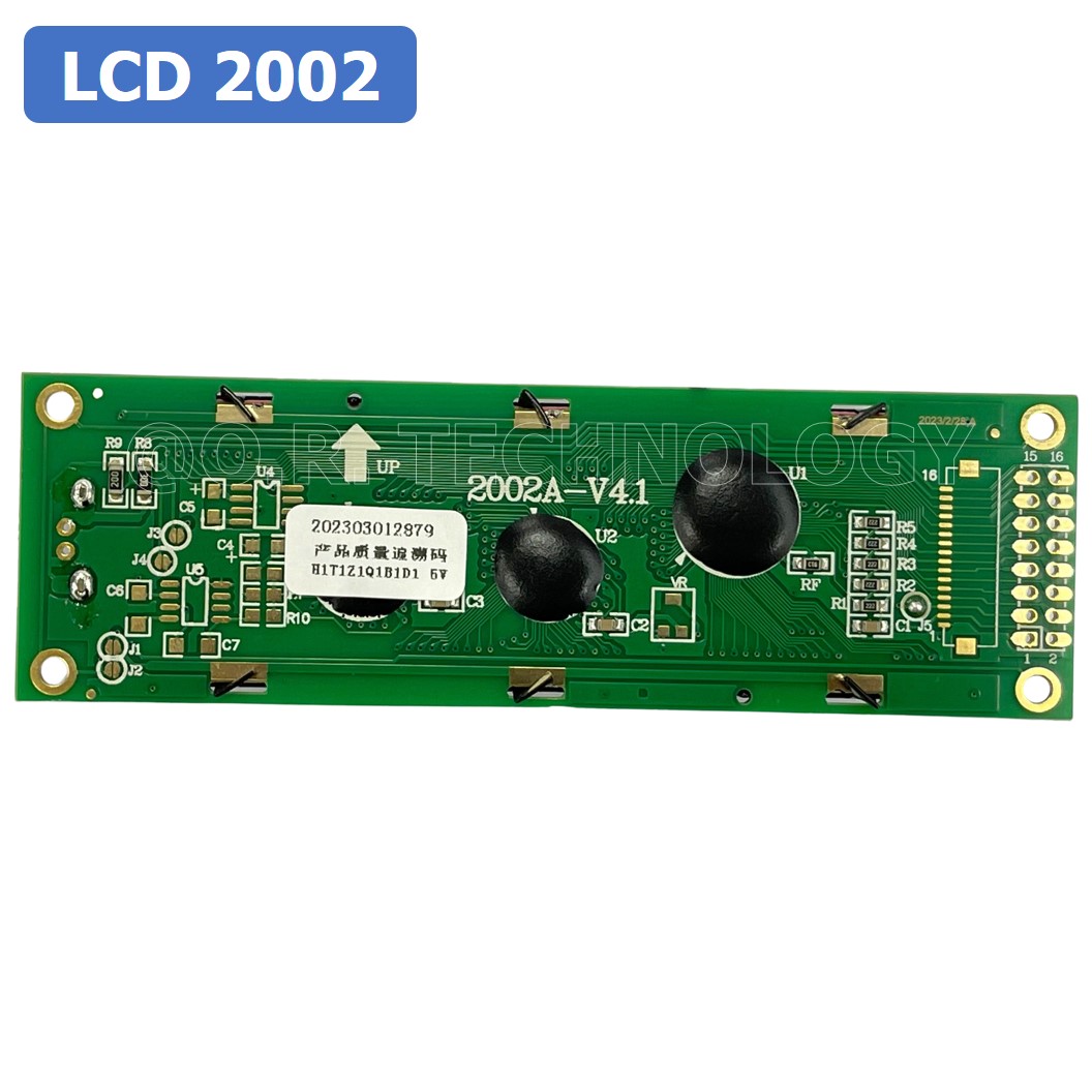(1ชิ้น) AA361 โมดูลจอแสดงผล LCD2002 Yellow Green Backlight 5V MOQ100 จอแสดงผล หน้าจอ LCD Module