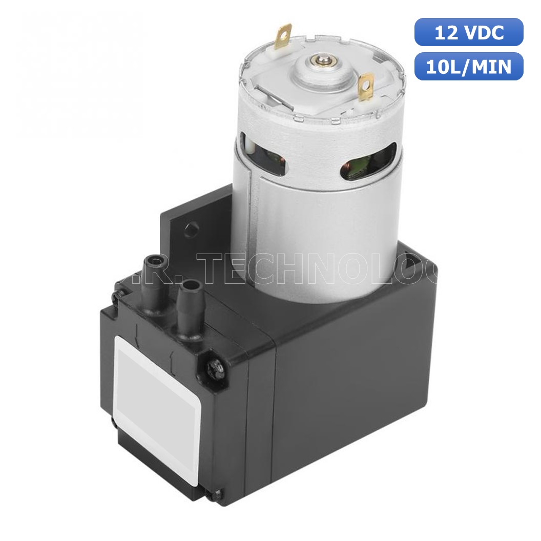 JC024 ปั๊มลม ปั๊มสูญญากาศ ขนาดเล็ก Micro Air Pump Mini Electric Vacuum Pump 50BPM-12V 10L/MIN