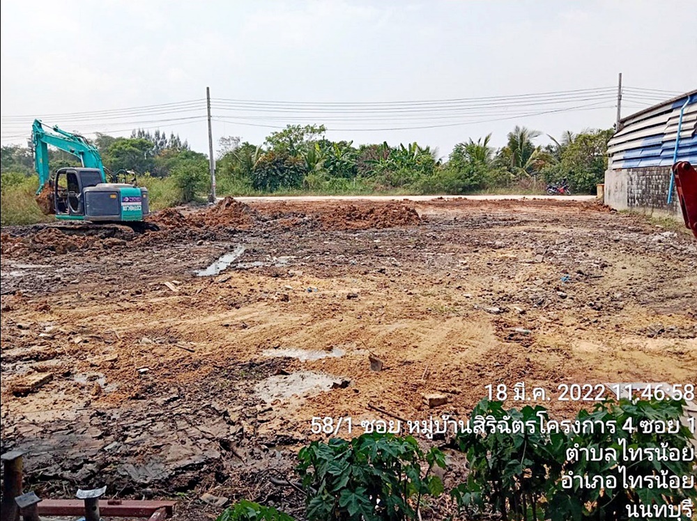 ขายที่ดิน บางกรวย-ไทรน้อย นนทบุรี ซอยโรงเรียนบ้านคลองฝรั่ง(บัวเอี่ยม) ใกล้ บิ๊กซี ซูเปอร์เซ็นเตอร์ ไทรน้อย และ โกลบอลเฮ้าส์ ไทรน้อย